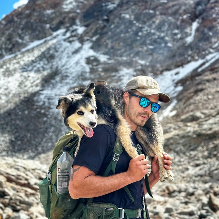 Daypack - Black Obsidian & Glacier Blue