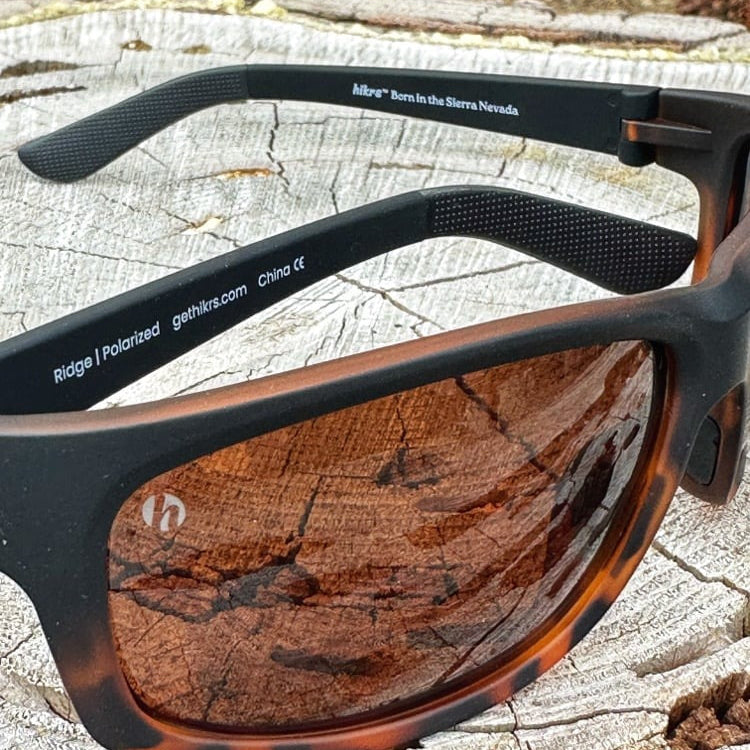 Ridge - Black Obsidian/Tortoise & Brown